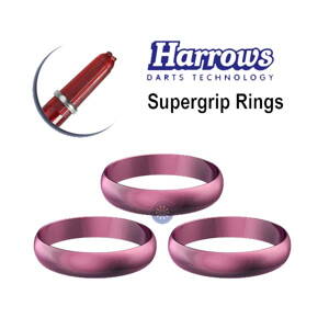 Harrows Supergrip Rings Pink 3ks