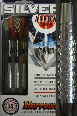 Harrows Softtip Darts Silver Arrow 14gK