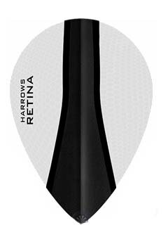 Harrows Flights Retina pear WhiteBlack