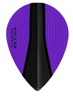 Harrows Flights Retina pear PurpleBlack