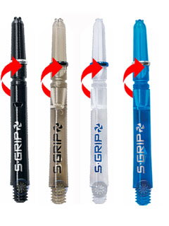 Harrows Shafts Nylon Supergrip spin Medium