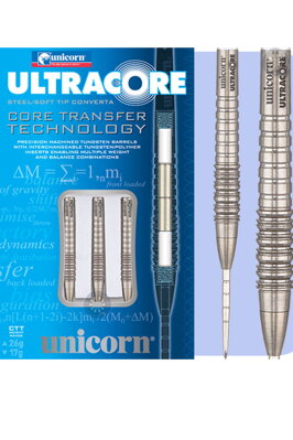 Unicorn Ultracore 17-26g Barrels Soft and Steel