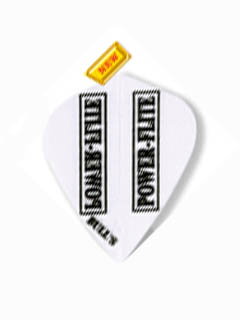 Bulls Flights Powerflite Logo White Kite