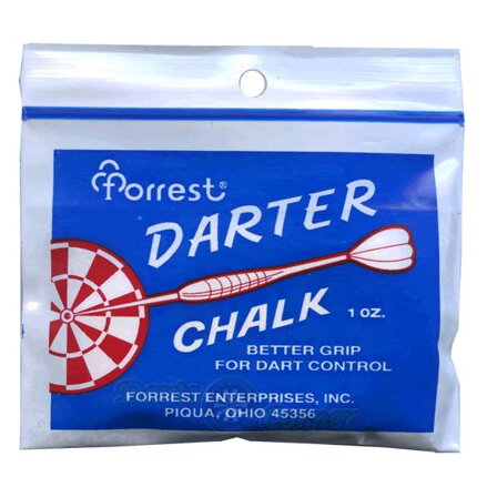 Forrest chalk Darter - magnesium with chalk powder on the fingers