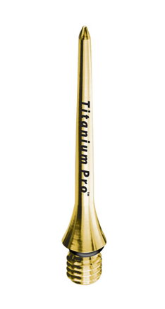 Target Steel Tips Titanium Gold 30mm (Medium) 3ks