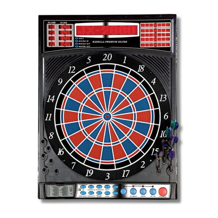 Karella Electronic Dartboard Premium Silver