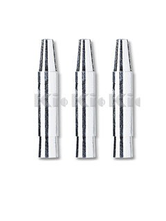 Empire Dart m3 Shafts Aluminium Silver extra Short