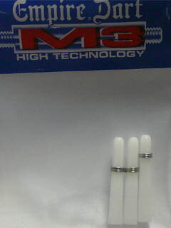 Empire Dart Nylon Shafts m3 White extra Short