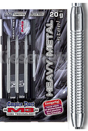 Empire Dart Steeltip Darts M3 Heavy Metal 20g