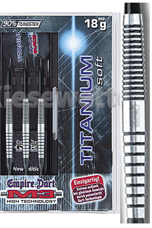 Empire Dart Softtip Darts M3 Titanium 18g 29091
