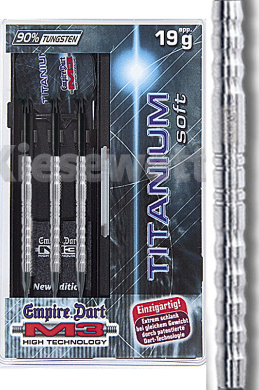 Empire Dart Softtip Darts M3 Titanium 19g 29132